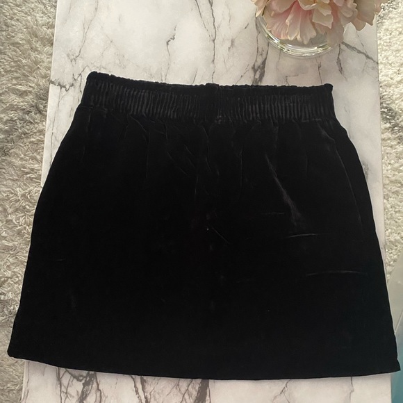 J Crew Factory Velvet Skirt - Picture 4 of 4
